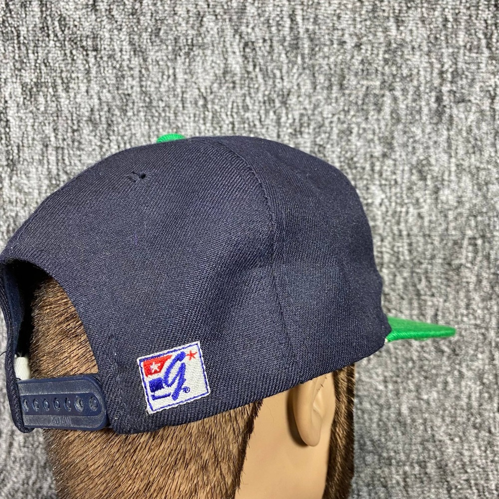 Vintage Notre Dame Fighting Irish Snapback Hat The Game Big Logo Shamrock 90s - Picture 5 of 9